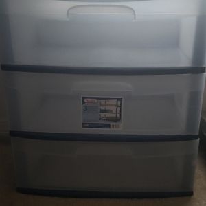 Plastic 3 Drawer